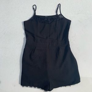 Black Lace romper
